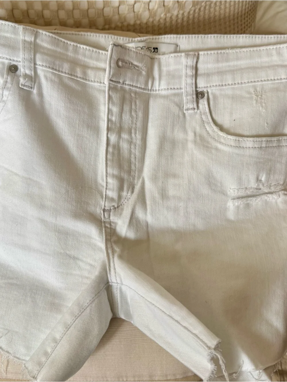 Joe's Jeans White Denim Shorts- New - Picture 5 of 5